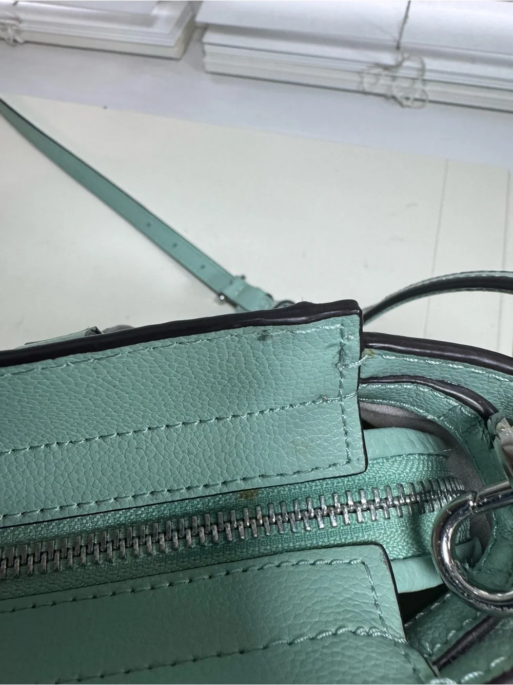 kate spade Mint Green/Blue Satchel
